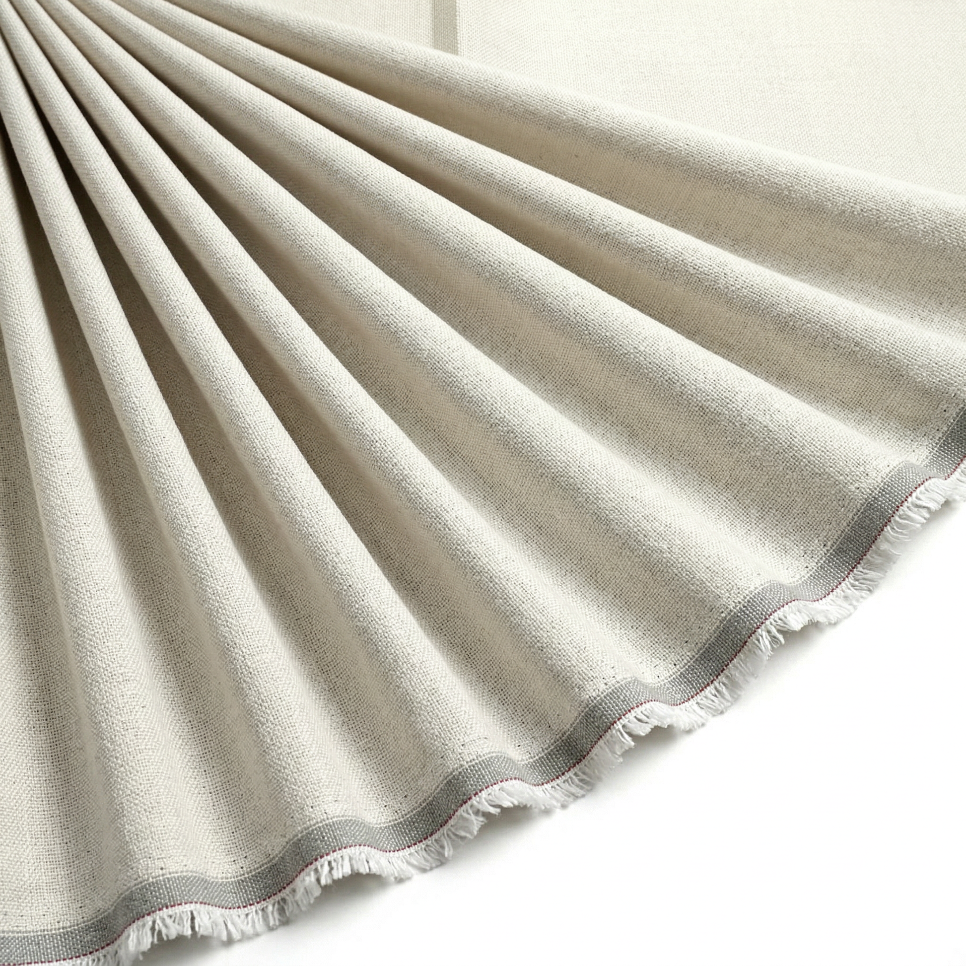 Tissu Lin Viscose Uni Naturel