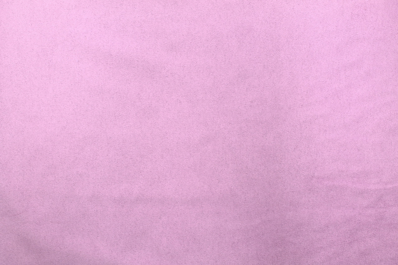 Tissu Maille Faux Daim Lilas