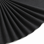 Tissu Maille Faux Daim Noir