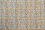 Tissu Maille Jacquard Effet Tweed Lurex Safran
