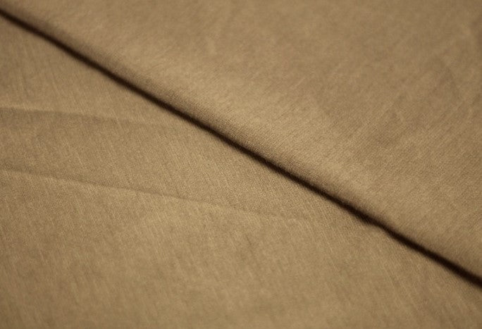 Tissu Maille Milano polyviscose Uni Camel