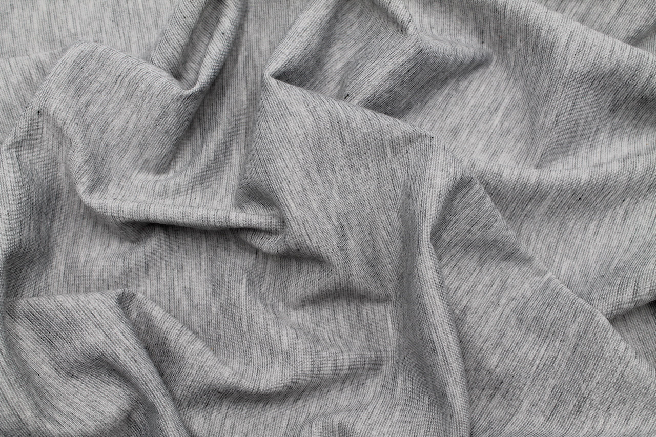 Tissu Maille Milano polyviscose Uni Gris clair