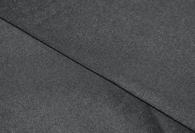 Tissu Maille Milano polyviscose Uni Noir