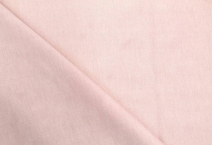 Tissu Maille Milano polyviscose Uni Rose pâle