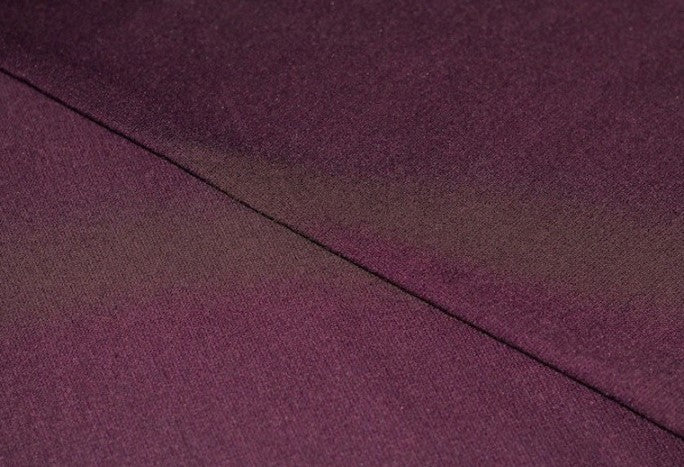 Tissu Maille Milano polyviscose Uni Rouge Bordeaux