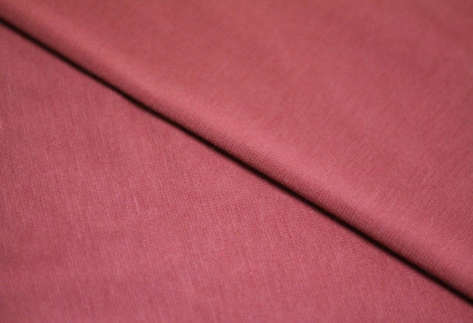Tissu Maille Milano polyviscose Uni Terracotta
