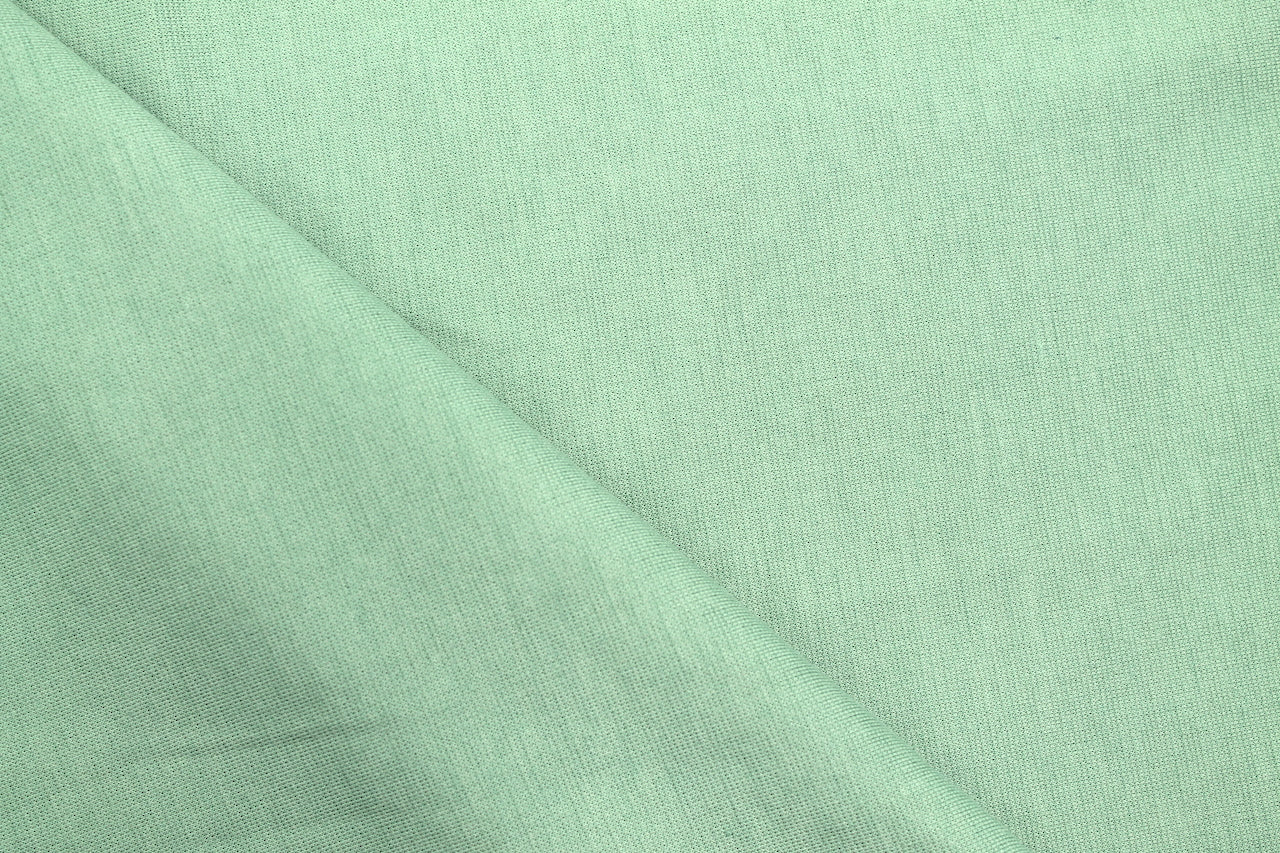 Tissu Maille Milano polyviscose Uni Vert Jade