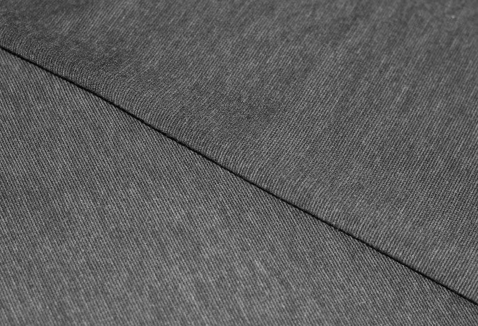 Tissu Maille Milano polyviscose chiné Gris foncé