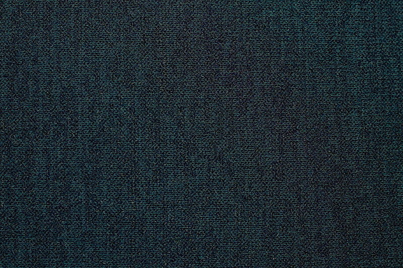 Tissu Maille Pull Confort Uni Bleu Canard