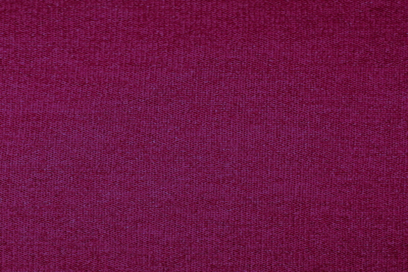 Tissu Maille Pull Confort Uni Fuchsia