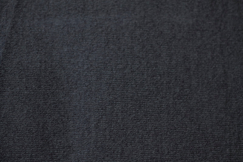 Tissu Maille Pull Confort Uni Gris foncé