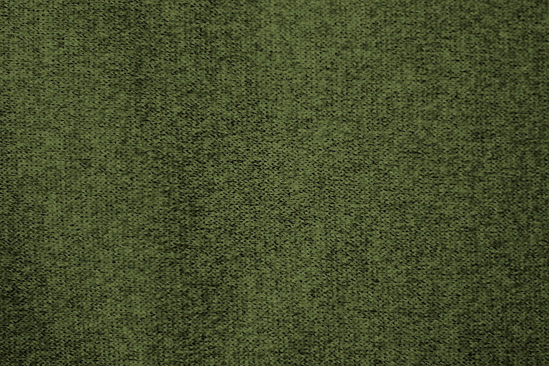 Tissu Maille Pull Confort Uni Vert Kaki
