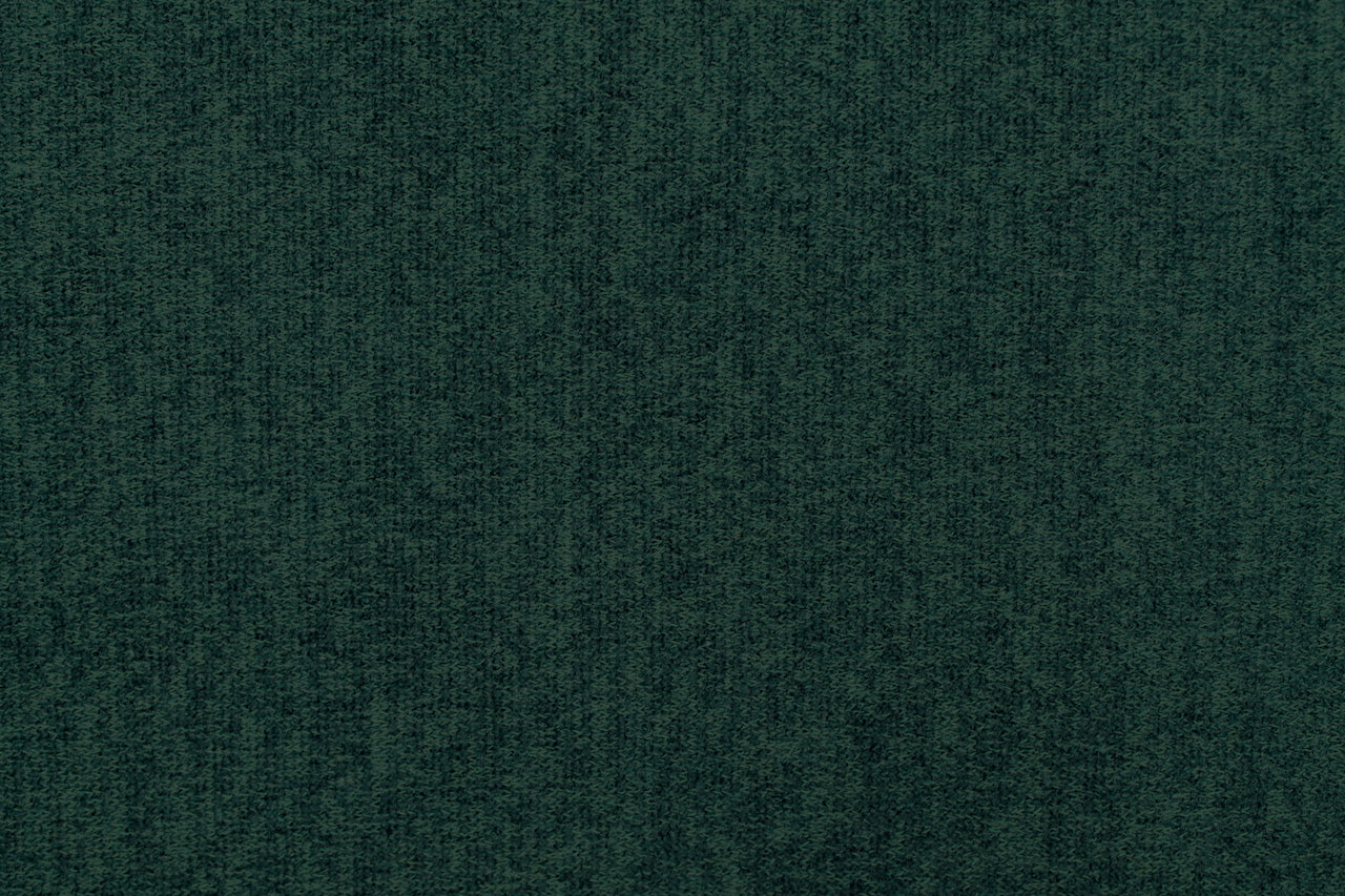 Tissu Maille Pull Confort Uni Vert