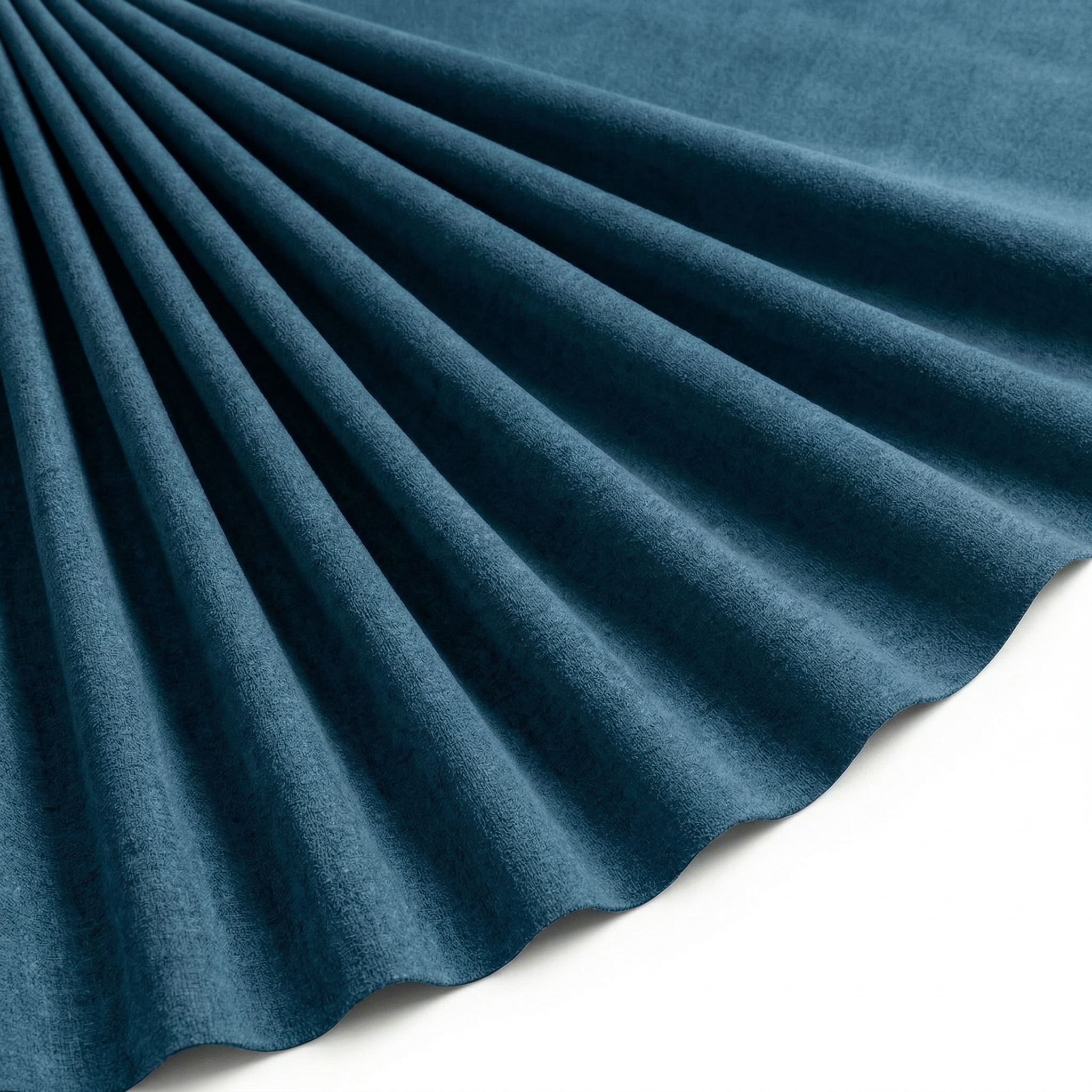 Tissu Maille Scuba envers Suédine Indigo