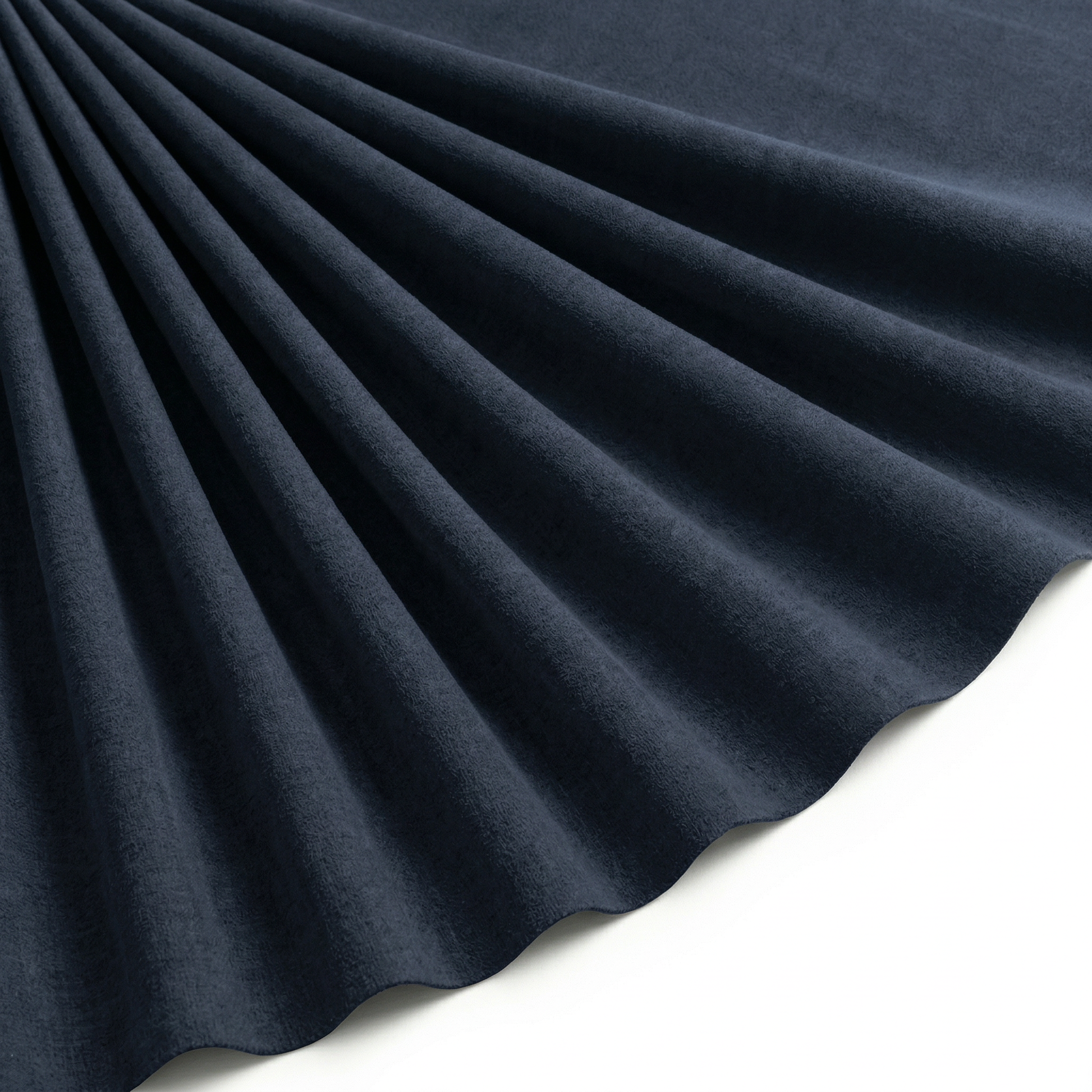 Tissu Maille Scuba envers Suédine Marine