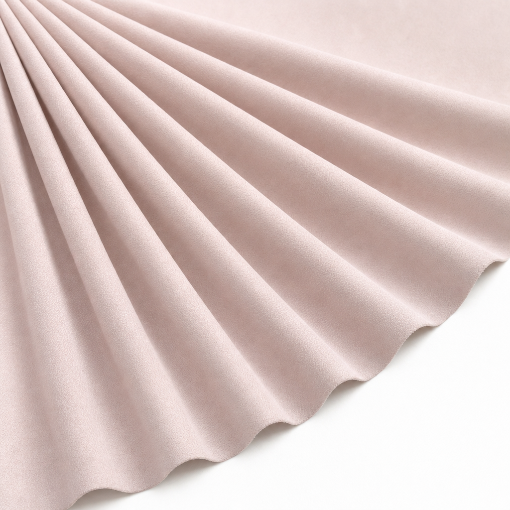 Tissu Maille Scuba envers Suédine Rose