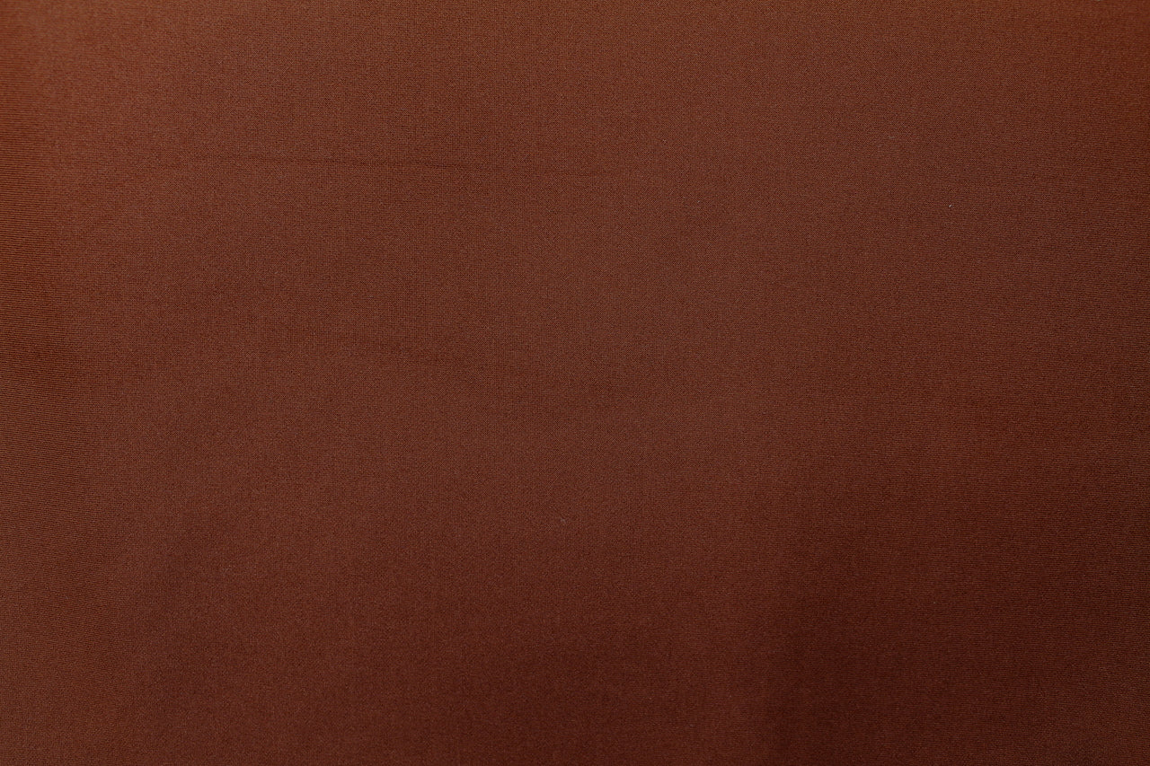 Tissu Maille Scuba envers Suédine Terracotta