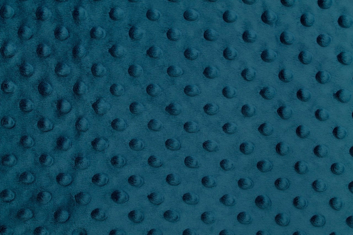 Tissu Minky Polaire relief Pois Canard