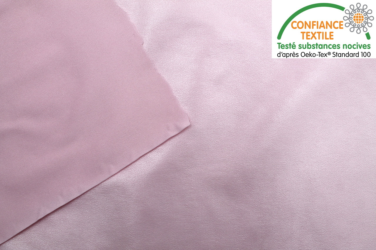 Tissu PUL Laminé Oeko-Tex Rose clair