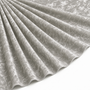 Tissu Panne de Velours Unie Blanc cassé