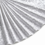 Tissu Panne de Velours Unie Blanc