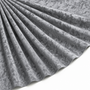 Tissu Panne de Velours Unie Gris clair