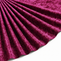 Tissu Panne de Velours Unie Rouge Bordeaux