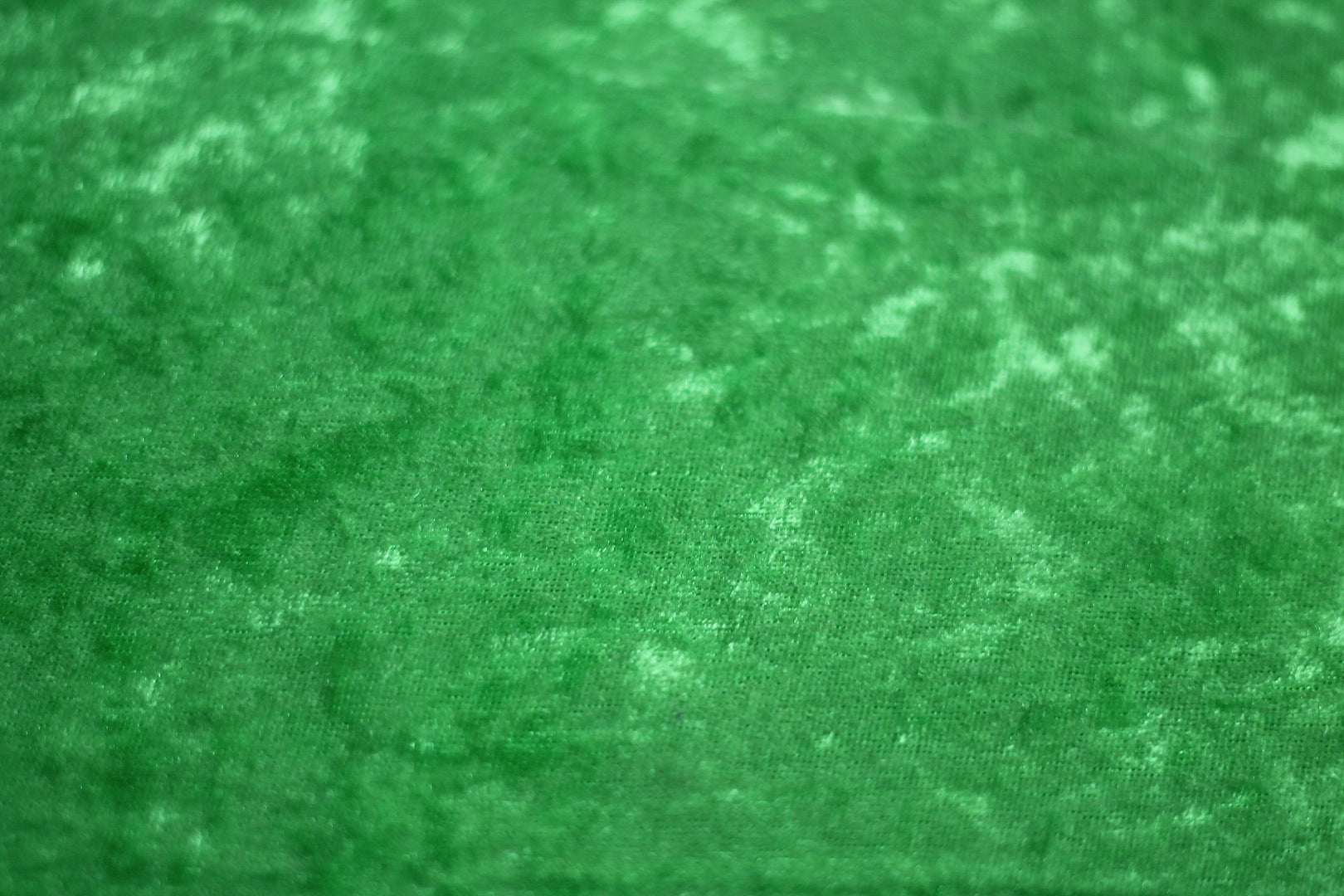 Tissu Panne de Velours Unie Vert Anis