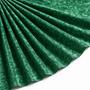 Tissu Panne de Velours Unie Vert pomme