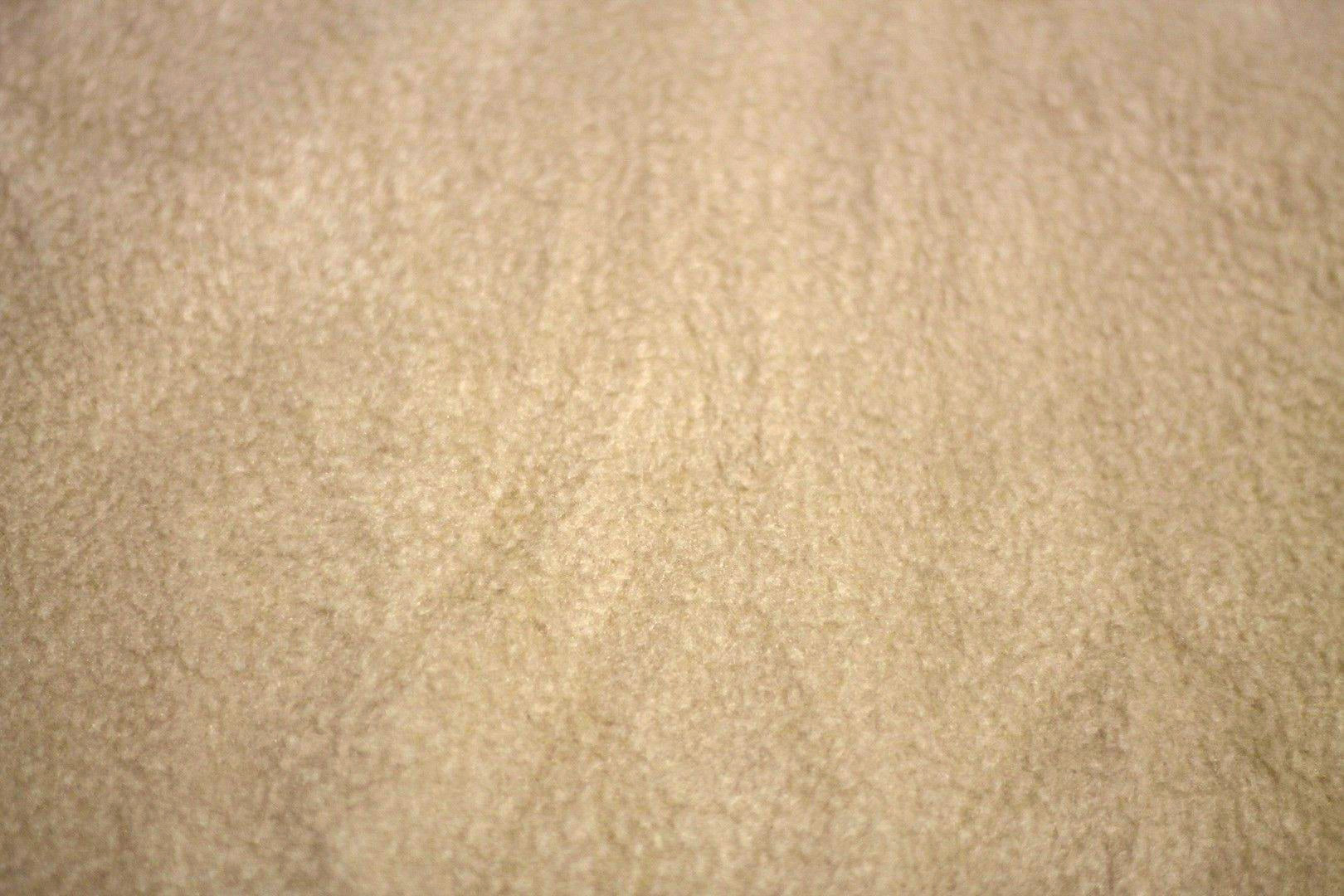 Tissu Polaire Unie Beige