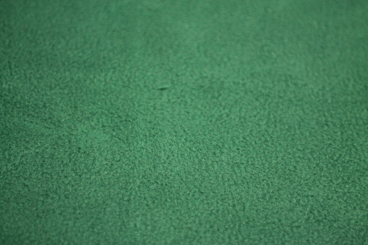 Tissu Polaire Unie Vert drapeau