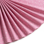 Tissu Popeline de Coton Imprimé Étoiles Rose clair