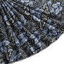 Tissu Popeline de Coton Imprimé Papillon Bleu