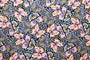 Tissu Popeline de Coton Imprimé Papillon Rose