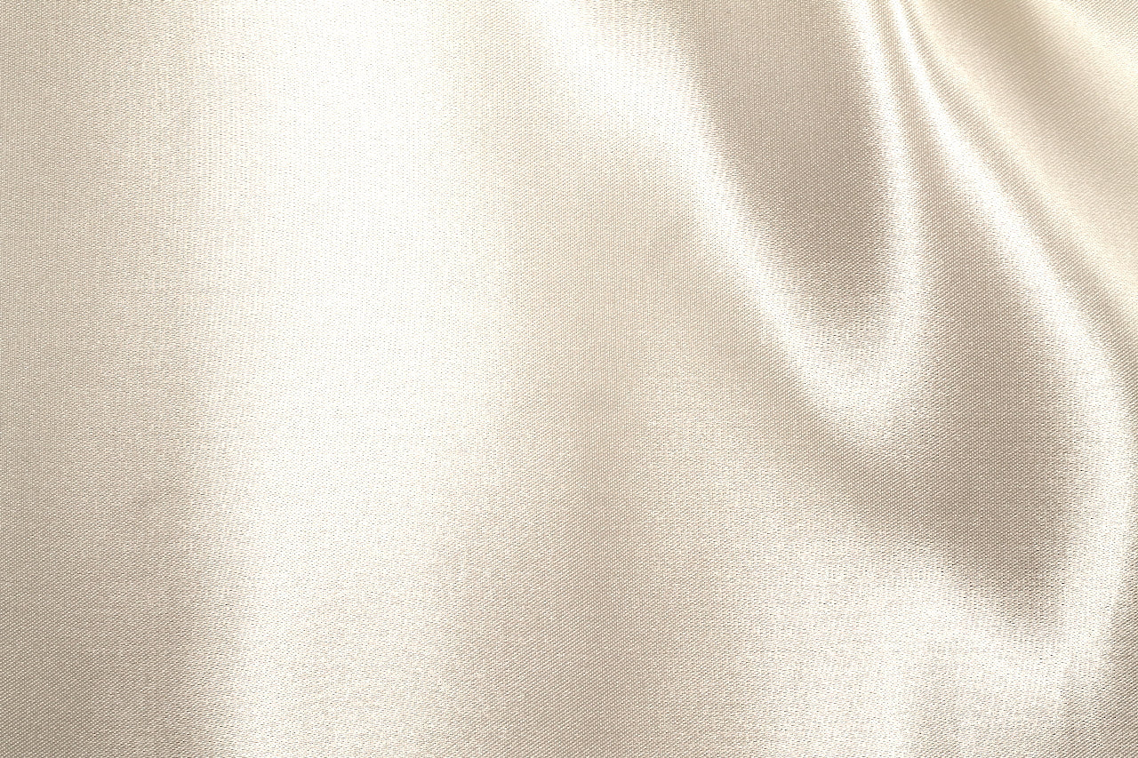 Tissu Satin Duchesse Rigide Uni Beige