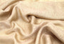 Tissu Satin Lamé fluide Beige Brillant Doré