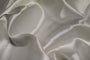 Tissu Satin Polyester Uni Blanc cassé
