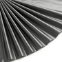 Tissu Satin Polyester Uni Gris foncé
