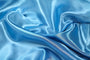 Tissu Satin Polyester Uni Turquoise