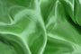 Tissu Satin Polyester Uni Vert Anis