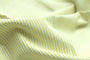 Tissu Seersucker Coton Rayé Lurex Jaune