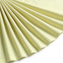 Tissu Seersucker Coton Rayé Lurex Jaune
