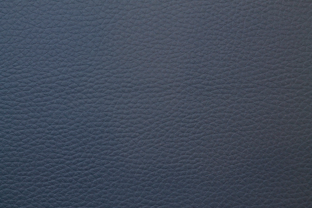Tissu Simili Cuir Skaï Uni Bleu Canard