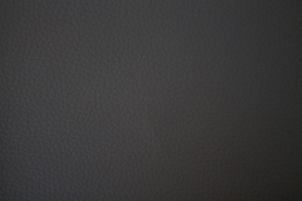 Tissu Simili Cuir Skaï Uni Gris Anthracite