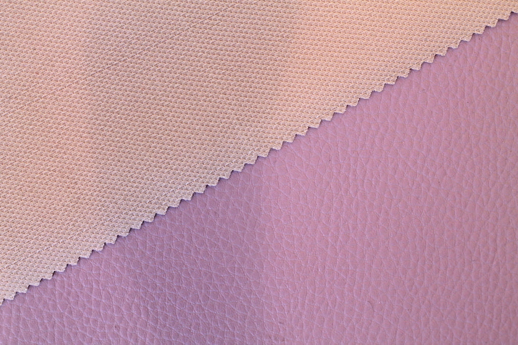 Tissu Simili Cuir Skaï Uni Lilas