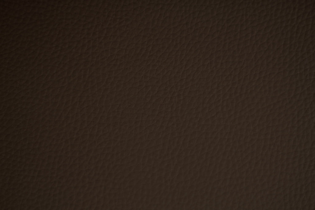 Tissu Simili Cuir Skaï Uni Marron foncé