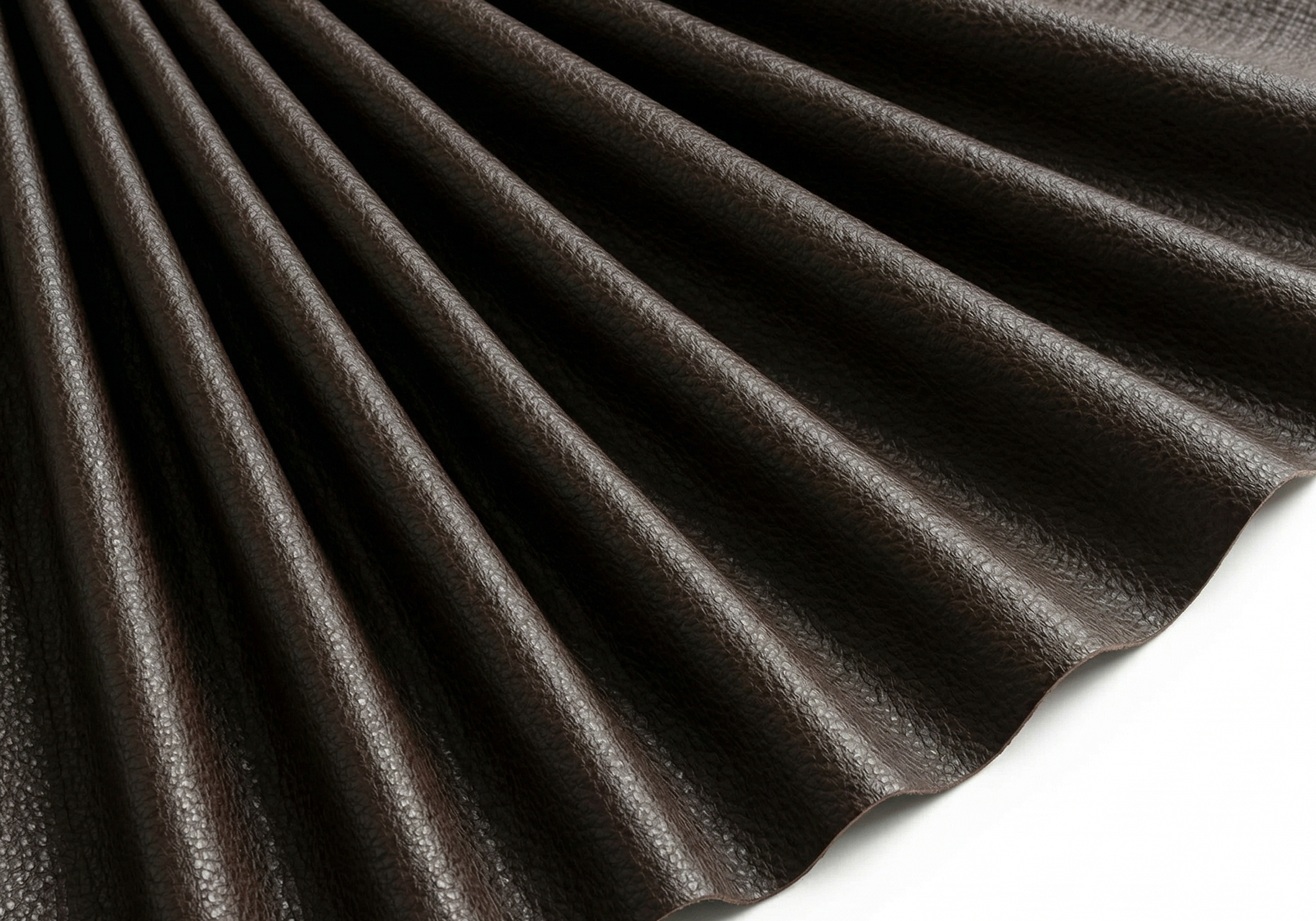 Tissu Uni Marron