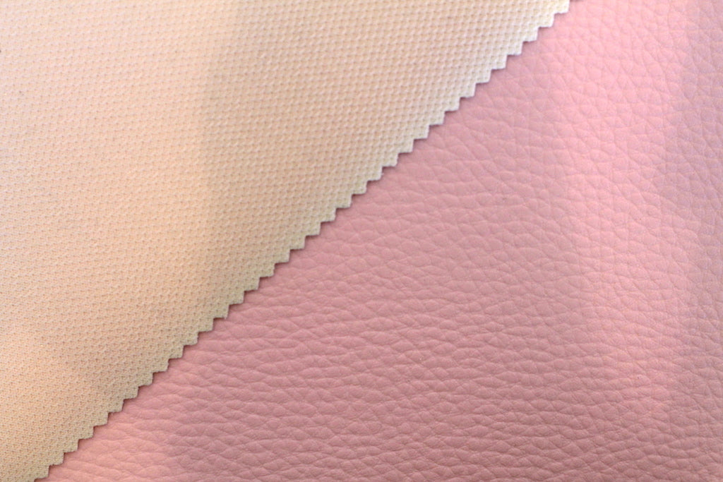 Tissu Simili Cuir Skaï Uni Rose clair