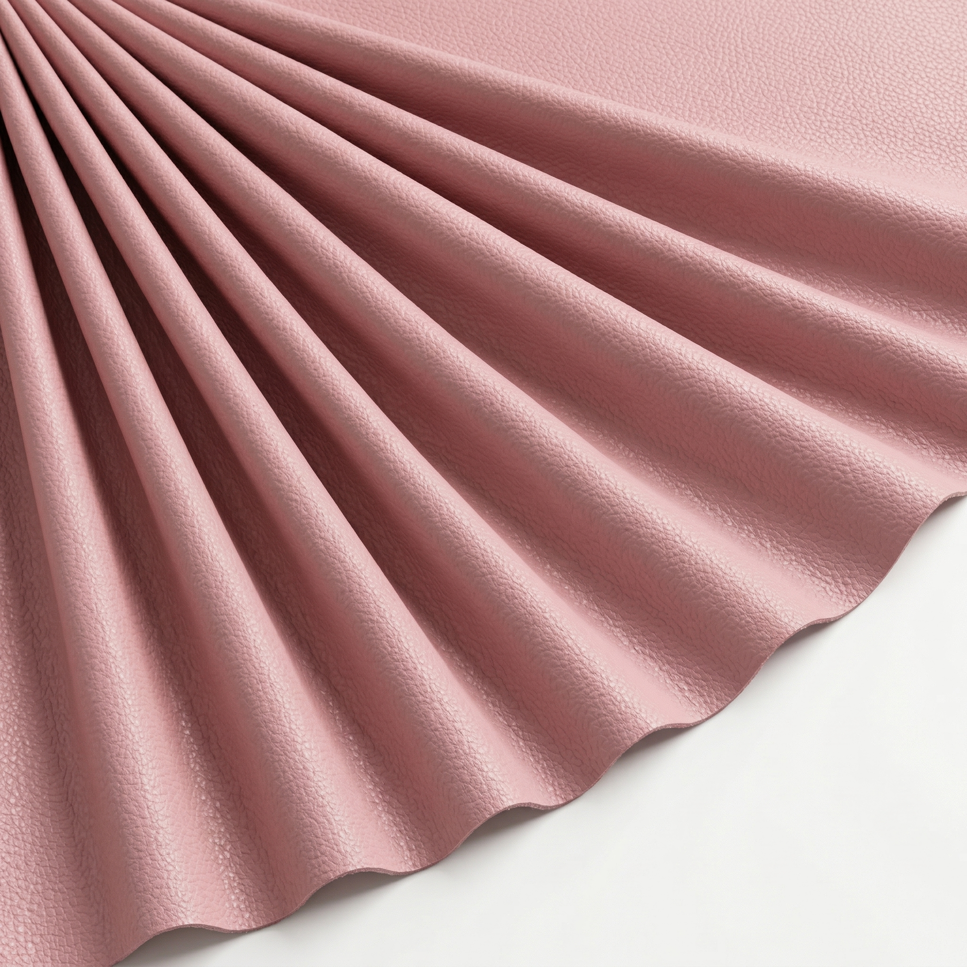 Tissu Simili Cuir Skaï Uni Rose clair