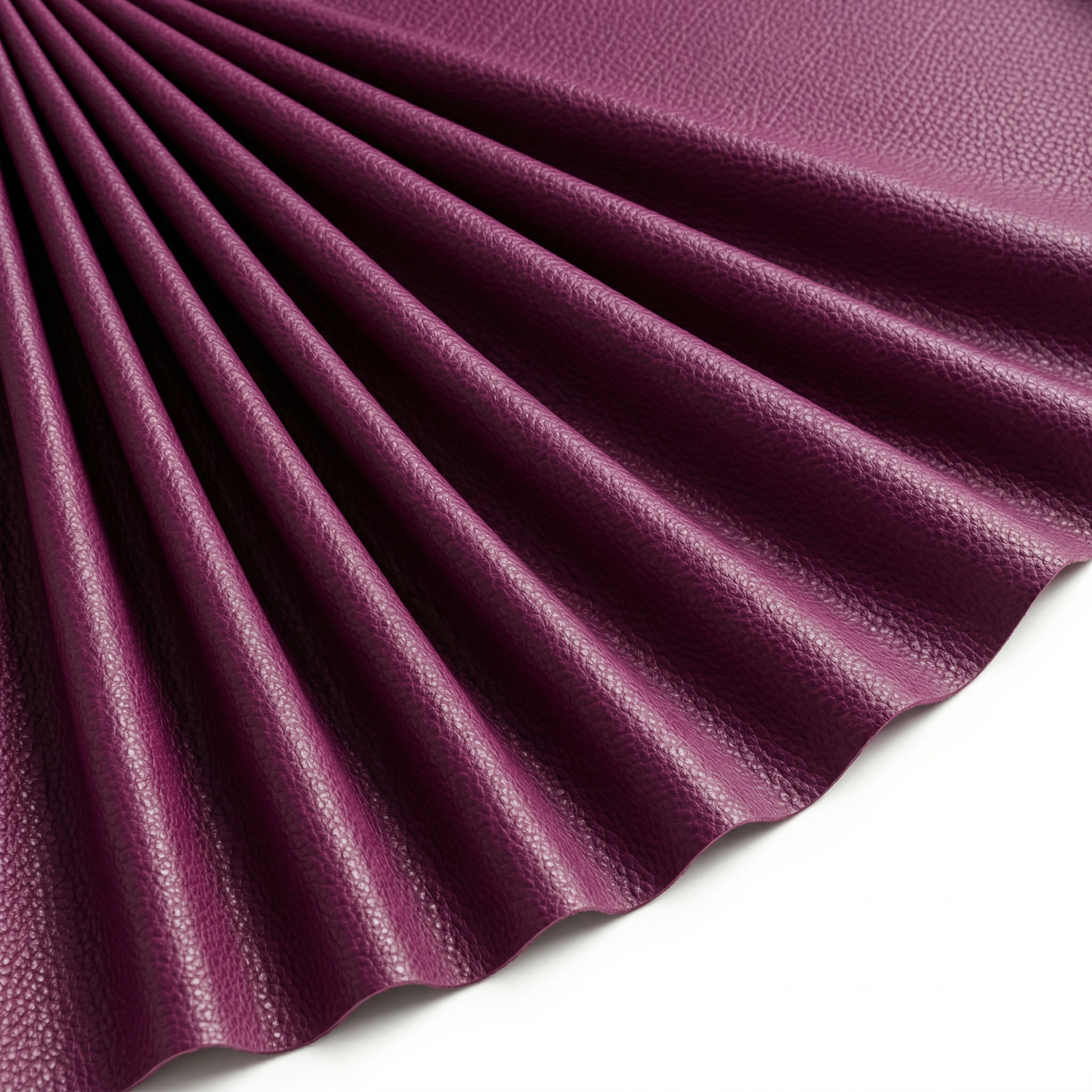 Tissu Simili Cuir Skaï Uni Violet